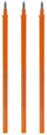 LEGAMI REFEP0011 Set mit 3 Nachf&uuml;llminen f&uuml;r l&ouml;schbare Stifte - Orange Tinte -