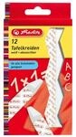 Herlitz Tafelkreide 12er weiss