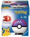 RAVENSBURGER 11564 3D PuzzleBall 54 Teile Pok&eacute;mon Meisterball
