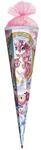 Roth Schult&uuml;te Einhorn Beauty mit Glitter und Glitzerborte, 85 cm, eckig