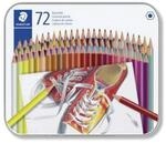 STAEDTLER&reg; 175 Buntstift, Metalletui mit 72 Buntstiften in sortierten Farben
