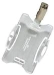 Durable 811819 Namensschild f&uuml;r Betriebsausweise 25 St&uuml;ck transparent