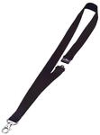Durable 813701 Textilband 20 mit Sicherheitsverschluss, L&auml;nge 44 cm, schwarz