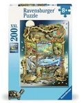 RAVENSBURGER 12000866 Kinderpuzzle 200 XXL Teile - Reptilien im Regal