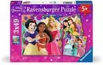 Ravensburger 12001068 Kinderpuzzle 3x49 Teile - Disney Prinzessinnen - Girl...