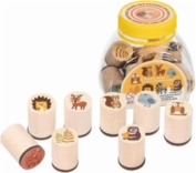 GOKI 15570 Stempel Waldtiere, sortiert