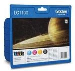 Brother LC1100 Value Pack Ink. colour and black