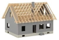 FALLER 130658 H0 Haus im Bau mit Kran, Ep. V