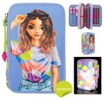 DEPESCHE 12749 TOPModel 3 Fach Federtasche FLASH