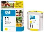 HP Original Tinte 11 (C4838AE) Inhalt: 28 ml, gelb
