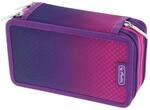 Herlitz Sch&uuml;leretui TriCase 31 tlg. Dip Dye Pink/Purple