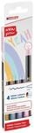 edding 1200 glitzer Fasermaler 1 mm, 4er-Set