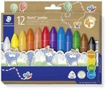 STAEDTLER&reg; Noris&reg; jumbo 228 14 Wachsmalkreide, Kartonetui mit 12 Kreiden in