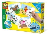SES 14455 Malen mit Wasser Bauernhoftiere My First