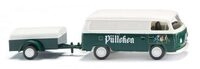 WIKING 030005 1:87 VW T2 Kastenwagen mit Anh&auml;nger "P&uuml;lleken"