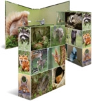 HERMA 7202 Motiv-Ordner A4 Animals Waldtiere
