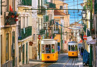 CASTORLAND C-104260-2 Lisbon Trams,Portugal, Puzzle 1000 Teile