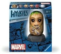 RAVENSBURGER 12001160 3D-Puzzle 54 Teile Hylkies Sammelfigur Marvel Groot
