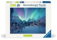 RAVENSBURGER 12000802 Puzzle 1500 Teile Wenn die Nordlichter tanzen