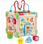 VTECH 80-617104 Interaktiver Holz-Spielw&uuml;rfel