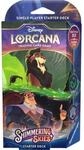 RAVENSBURGER 11098381 Disney Lorcana: Shimmering Skies - Starter Deck Emerald and