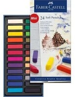 FABER-CASTELL 128224 Softpast.kreide STUDIO QUALITY mini 24