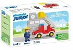 PLAYMOBIL&reg; 71683 JUNIOR: Feuerwehrleiterfahrzeug