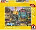 Schmidt Spiele Puzzle - In den Stra&szlig;en von Paris, 1000 Teile