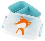 SIGIKID 25365 Kinder-Brotzeitbox Fuchs mit herausnehmbarer Trennwand