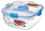 Sistema Salatbox To Go 1,1l, 1 St&uuml;ck, 4-fach sortiert