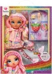 MGA 427780-INT Rainbow High Sparkle & Shine Fashion Dolls- ROSETTA (Pink)