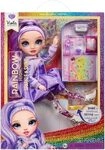 MGA 427810-INT Rainbow High Sparkle & Shine Fashion Dolls- VIOLA (Purple)