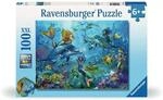 Ravensburger 12000864 Kinderpuzzle 100 XXL Teile - Abenteuer unter Wasser