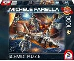 Schmidt Spiele Puzzle - Michele Farella: Magische Sternenwelten: Schwerelos im All,