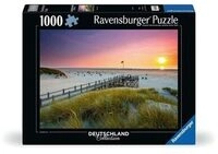 RAVENSBURGER 12000690 Puzzle 1000 Teile Sonnenuntergang &uuml;ber Amrum