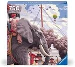Ravensburger 12001201 Erwachsenenpuzzle 750 Teile Art&Soul Collection - In 80 Tagen