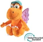 Heunec DRACHE KOKOSNUSS GRS Pl&uuml;schi klein 18 cm orange