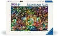 RAVENSBURGER 12000810 Puzzle 4000 Teile Die verborgene Welt der Feen