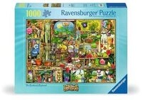 RAVENSBURGER 12000659 Puzzle 1000 Teile Grandioses Gartenregal