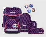 ergobag CUBO Schulrucksack-Set PerlentauchB&auml;r, 5-teilig