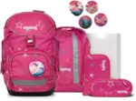 ERGOBAG 01298-90199-10 Pack 6-teiliges Schulrucksack-Set SternzauB&auml;r, pink