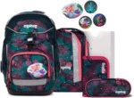 ERGOBAG 01298-90198-10 Pack 6-teiliges Schulrucksack-Set KorallB&auml;r, lila
