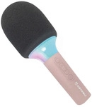 KIDYWOLF KIDYMIC-PI Mikrofon Bluetooth mit Licht rosa