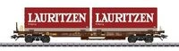 M&Auml;RKLIN 47439 H0 Taschenwagen Sdgms Lauritzen, AAE, Ep. V