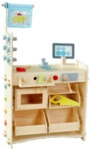 HABA 2011830001 Creative Play 3 in 1 &ndash; Spielk&uuml;che, Kaufladen & Werkstatt f&uuml;r