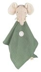 SIGIKID 39927 Baby Musselin Schnuffeltuch Elefant, gr&uuml;n