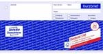 Avery Zweckform 1741 Kurzbrief, 1/3 A4, selbstdurchschreibend, 2x40 Blatt