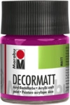 Marabu 140105014 Marabu Decormatt Acryl Magenta 014, 50 ml