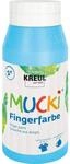 KREUL 23213 MUCKI Fingerfarbe Hellblau 750 ml