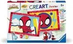 Ravensburger 23949 CreArt, Malen nach Zahlen Junior Marvel Der ultimative Spider-Man